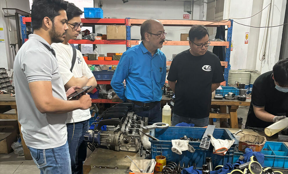 Customer Visits the Company