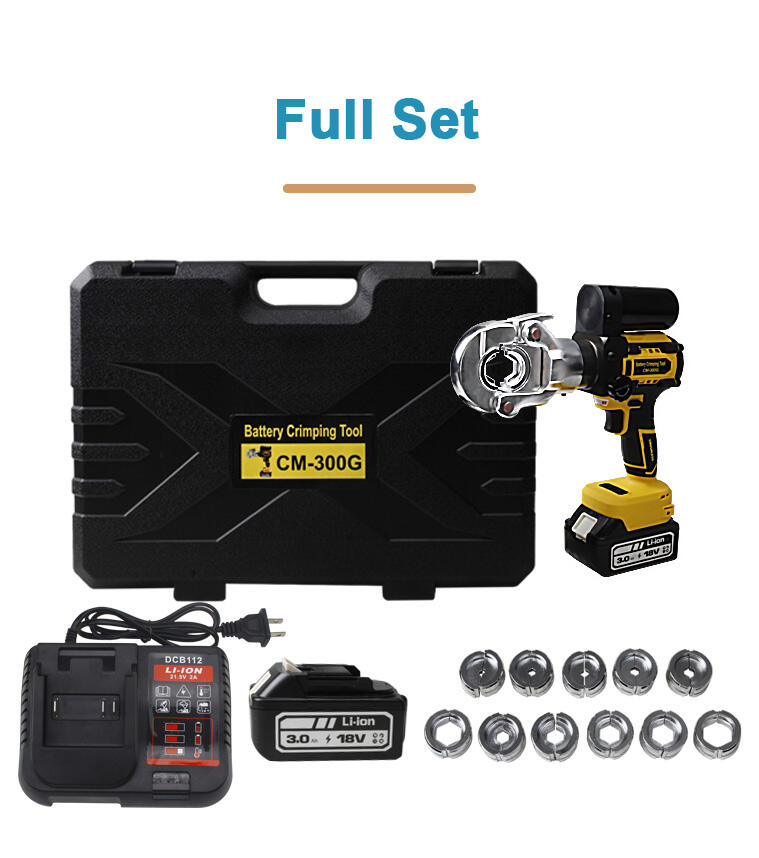 cable wire tile cm 300g electric crimp tool battery crimp tool hydraulic crimp tool-3