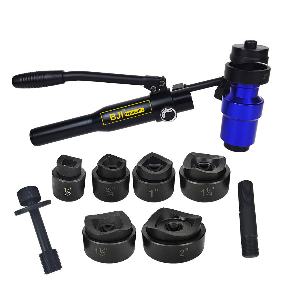TPA-10C Hydraulic Manual Steel Hole Drilling Machine Hand Hole Digger