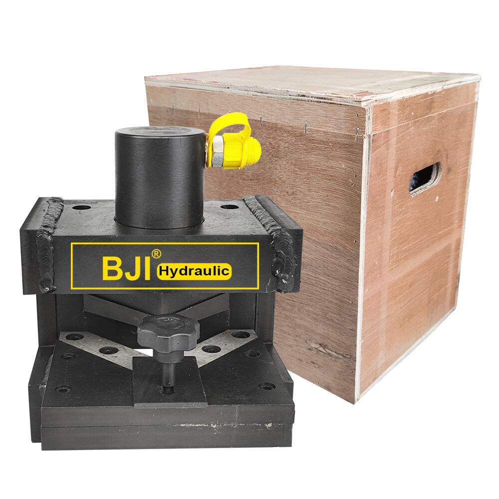 CAC-75C Hydraulic Angle Iron Cutting Machine Hydraulic Angle Steel Processing Machine Can Be Cut Triangle and Rectangle