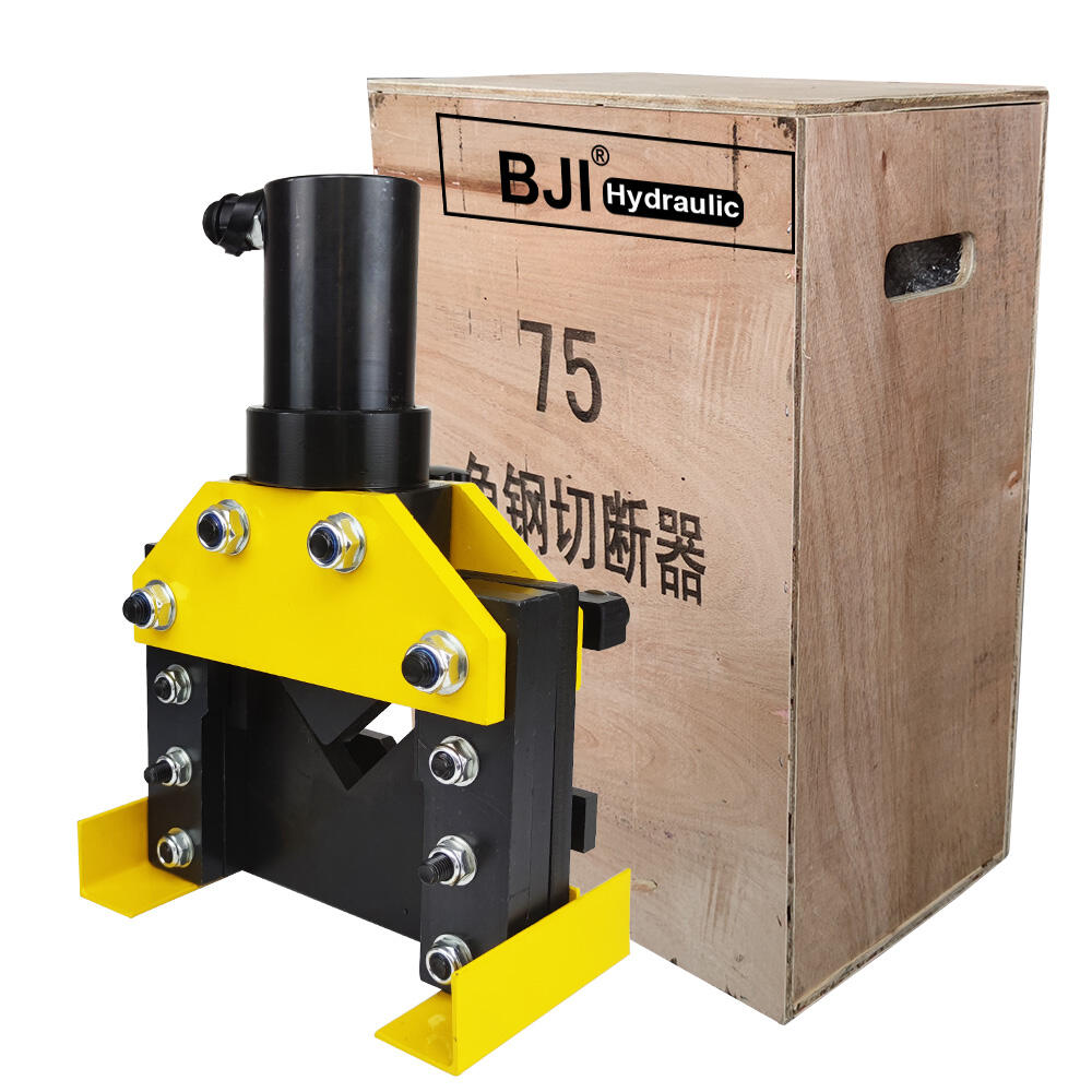 CAC-75 Hydraulic Angle Iron Cutter for Cutting Angle Steel bar 75*75*6mm