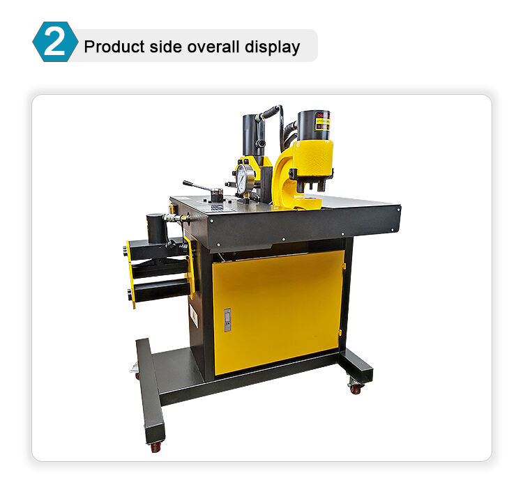 dhy 200 three in one hydraulic punching bending cutting busbar processing machine-5
