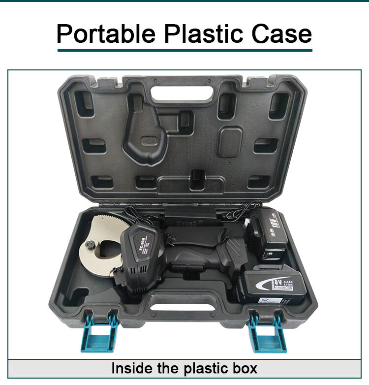 ec 50m battery powered electric ratchet cable cutter for armored cable acsr-10