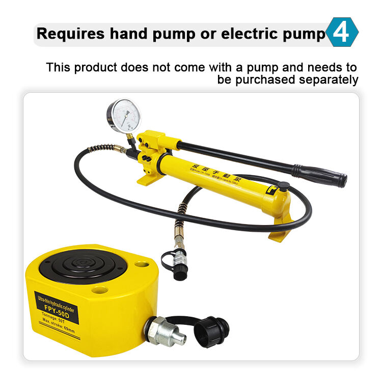 fpy 50d 50 ton multi stage hydraulic cylinder-11