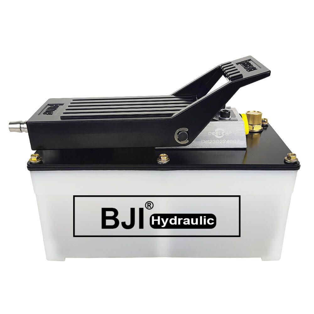 BQ-DA1 Pneumatic Hydraulic Foot Pedal air Pump with 70 MPa Hydraulic Pressure for Single Acting Cylinder