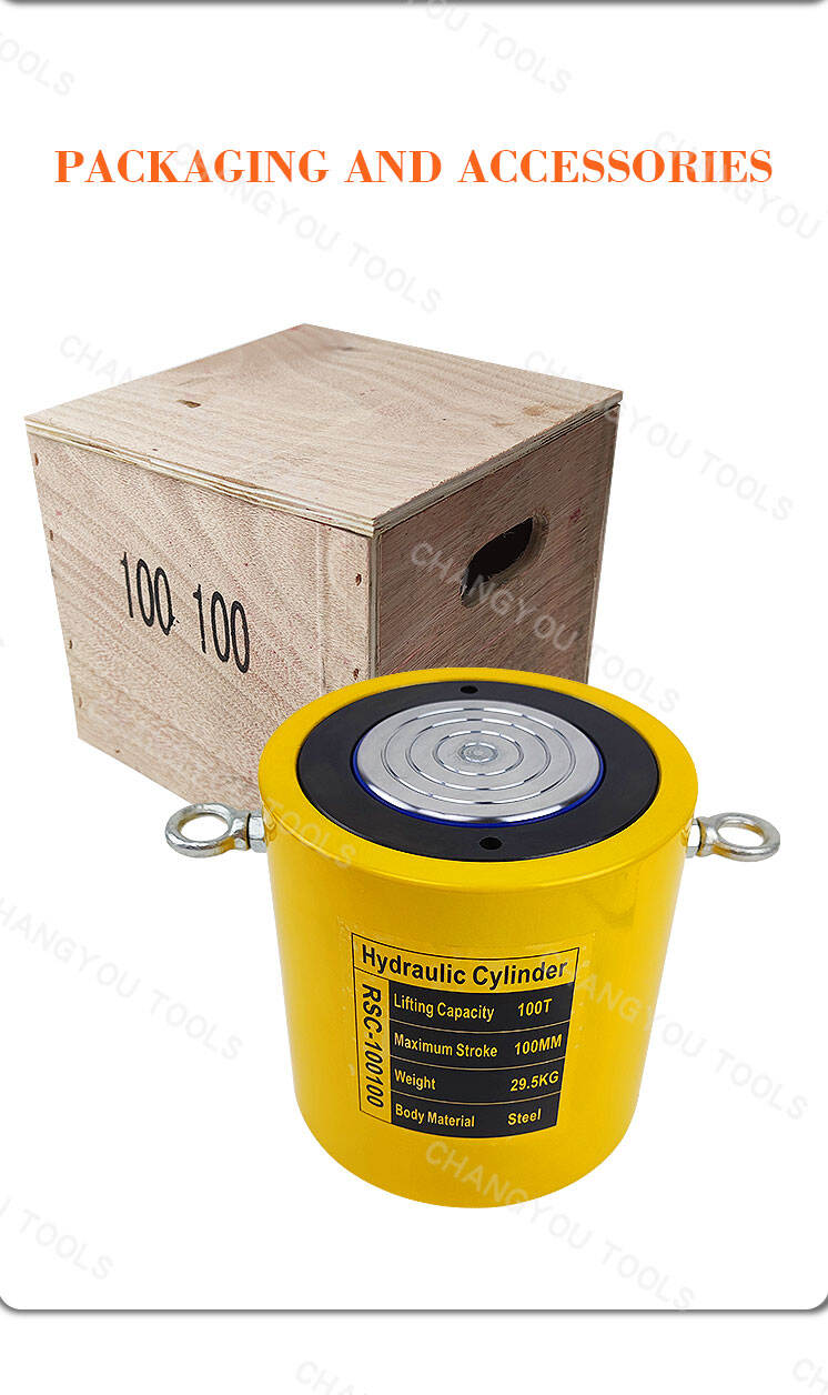 rsc 100100 100t single way hydraulic cylinder-9