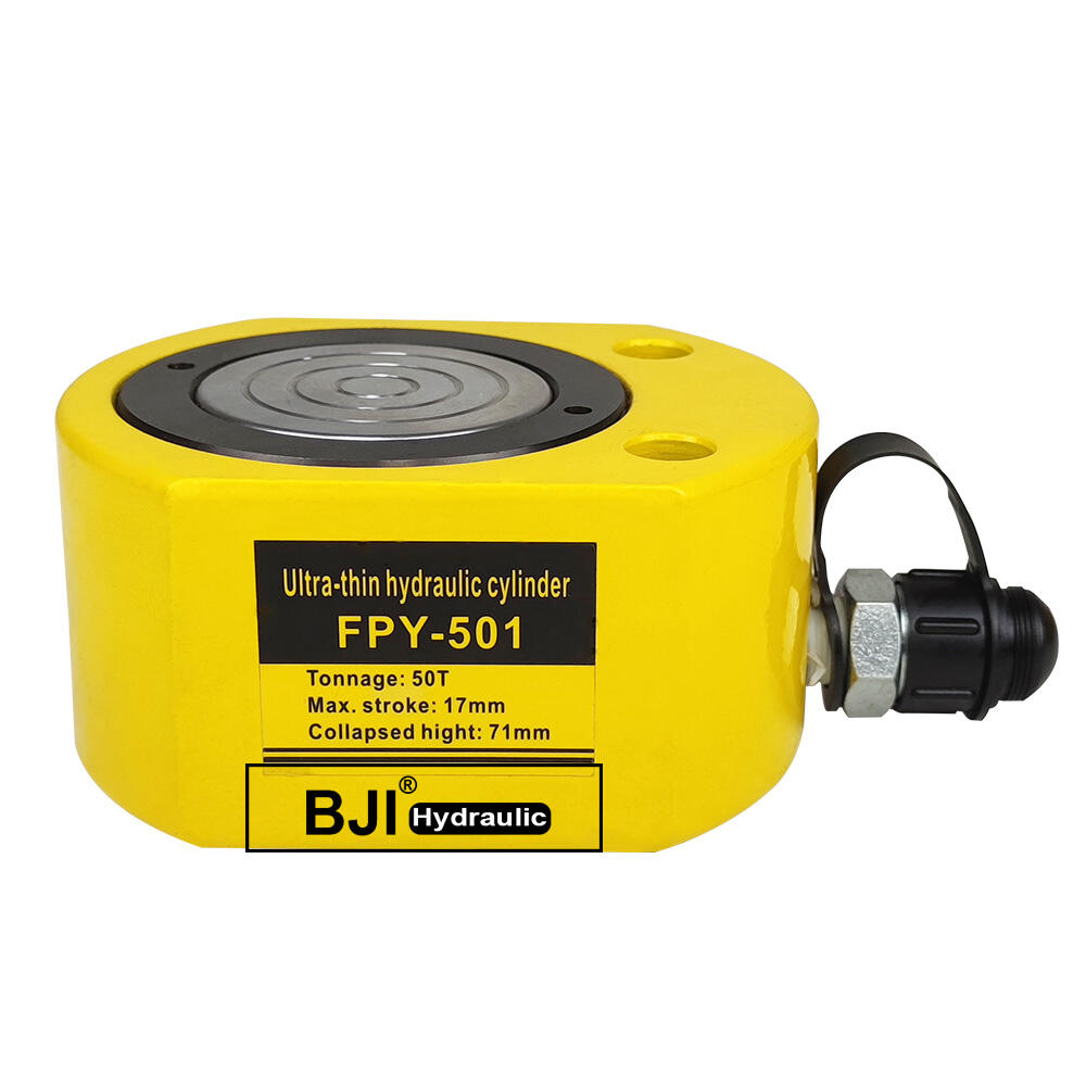 FPY-501 50 Ton Micro Hydraulic Cylinder Mini Stroke Thin Type Hydraulic Jack