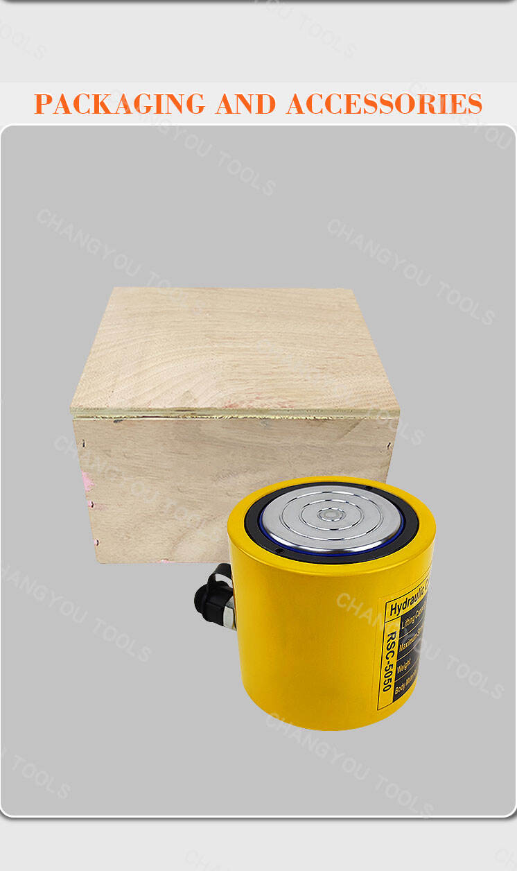 rsc 5050 50 ton low small single acting hydraulic cylinder-9