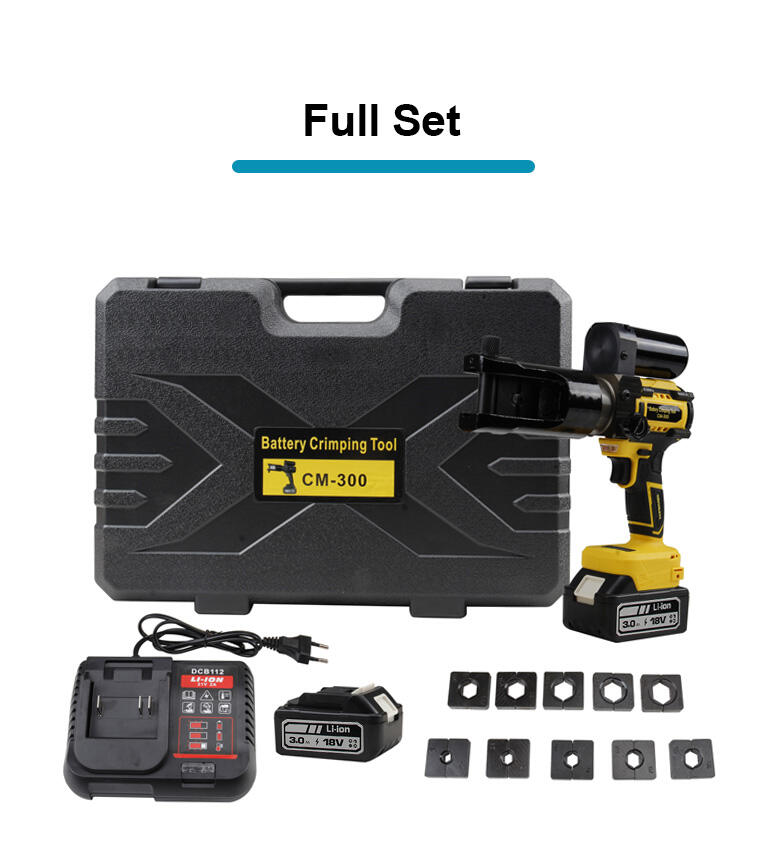 cm 300 rechargeable hydraulic clamp electro   hydraulic crimping tool-3
