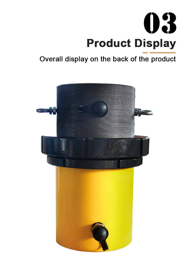 rr 100200 100ton 200mm stroke lock nut hydraulic press cylinder-7