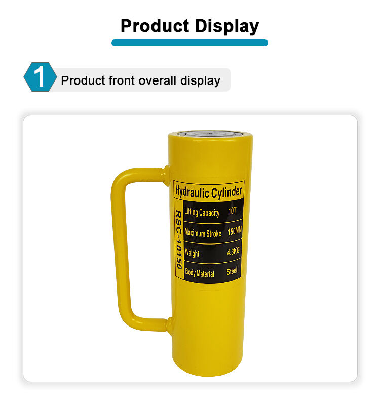 rsc 10150 10 ton long stroke single acting hydraulic cylinders jack-5