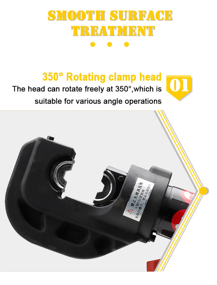 eb 400 brushless battery powered hydraulic cable crimping tool-10