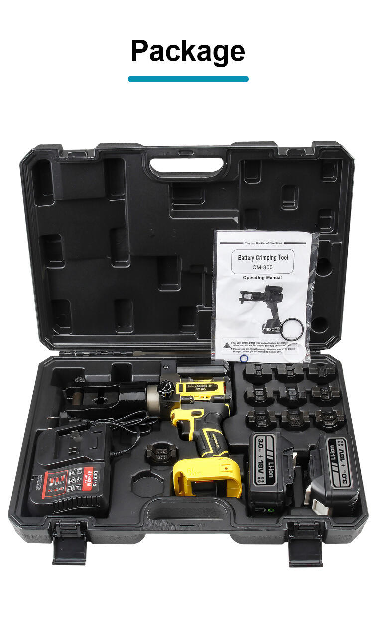 cm 300 rechargeable hydraulic clamp electro   hydraulic crimping tool-13