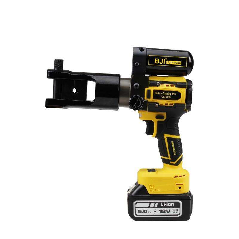 CM-300 rechargeable hydraulic clamp electro - hydraulic crimping tool