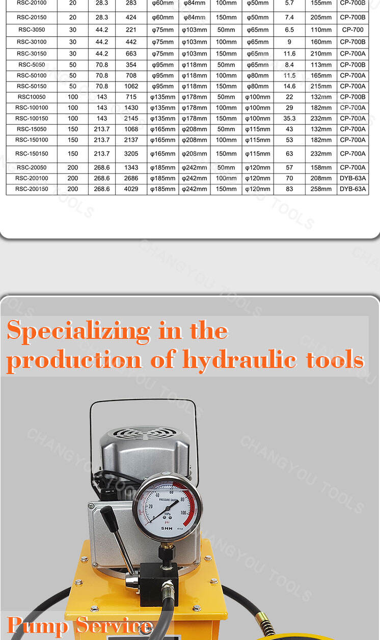 rsc 10050 100t 50mm hydraulic jack cylinder price-2
