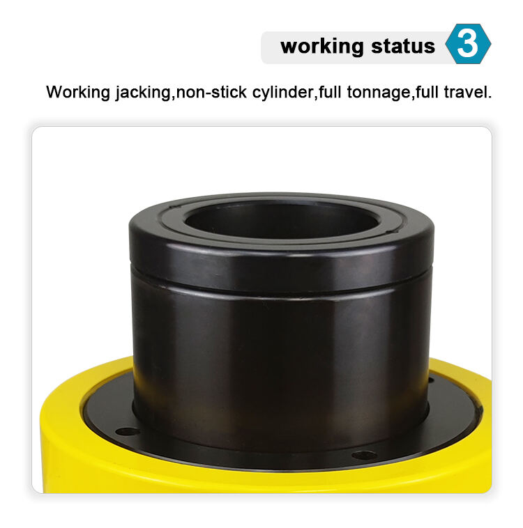 rch 10075 single acting hollow plunger design hydraulic stainless steel cylinder 100ton-10