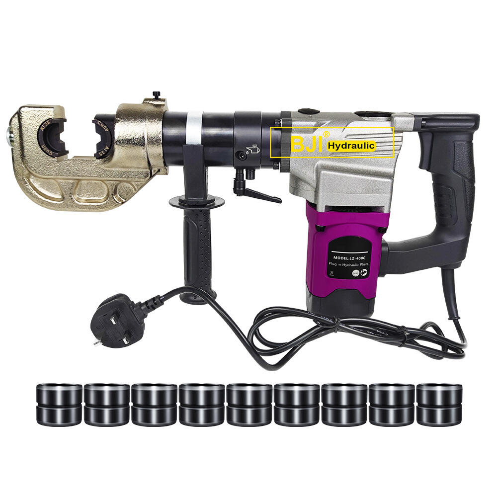 LZ-400C Hydraulic Cable Lug Crimper Electric Crimping Tool for Aluminum Copper