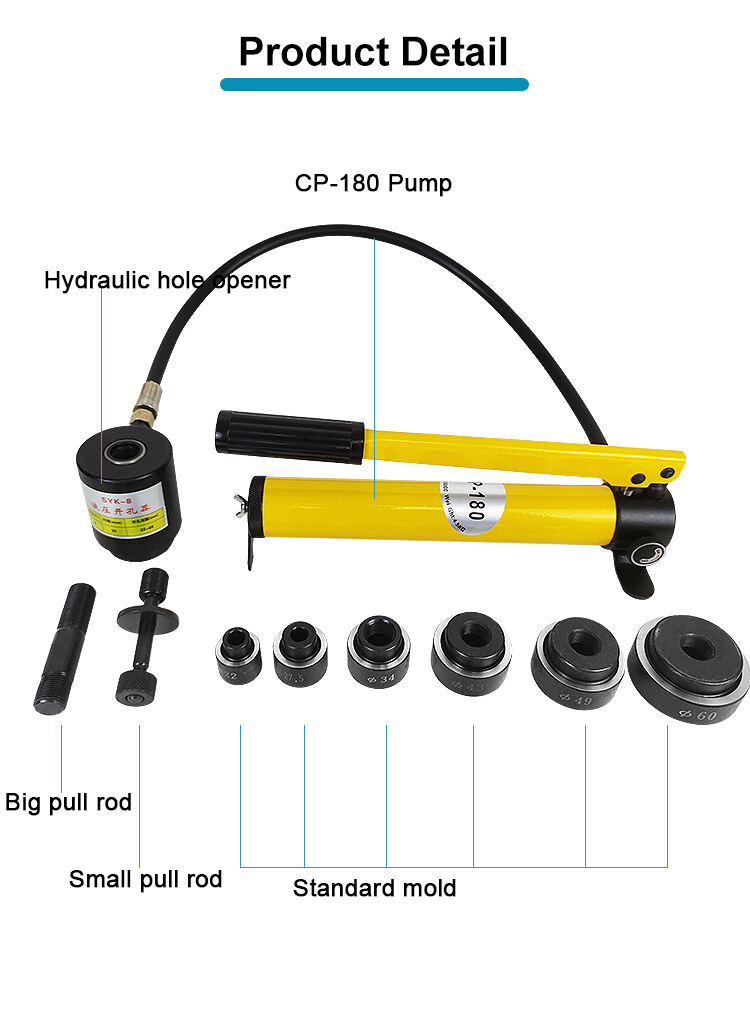 syk 8b hydraulic knockout punch kits 22mm 60mm-2
