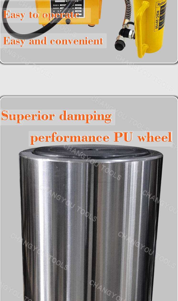 rsc 20150 20 ton high pressure single acting hydraulic jack cylinder-3