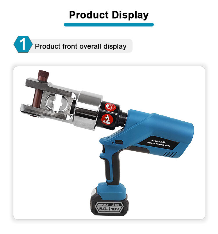 ez 630 18 tons electric battery crimping tool-4