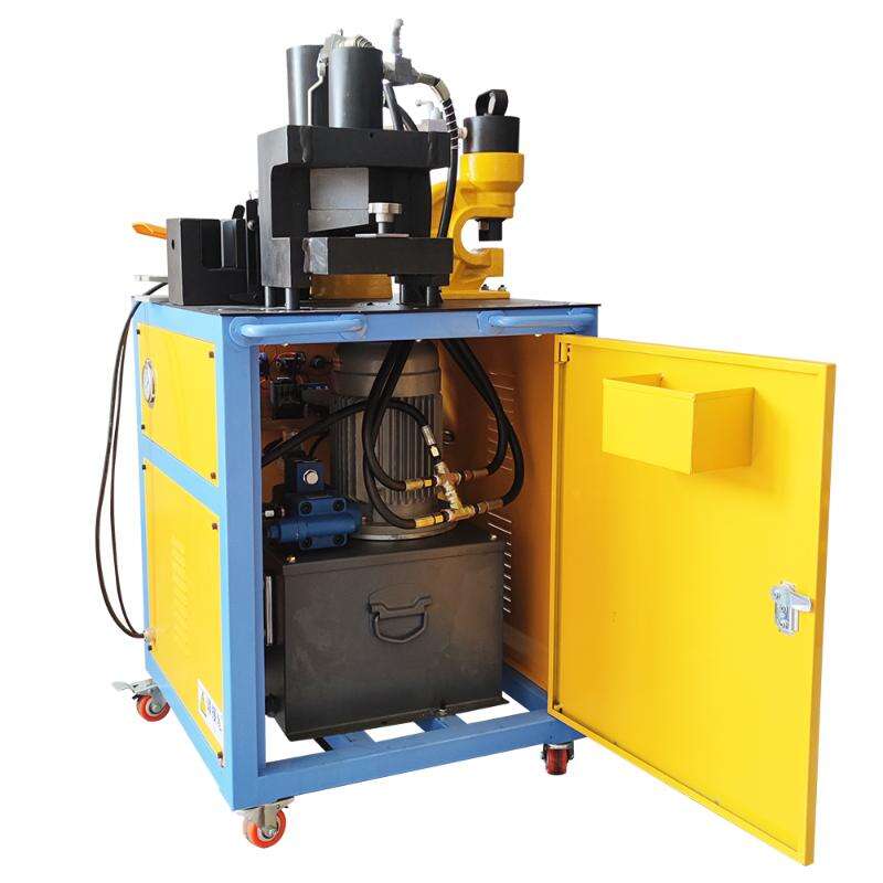 VHB-95 three-in-hydraulic angle steel cutting punching bending machine