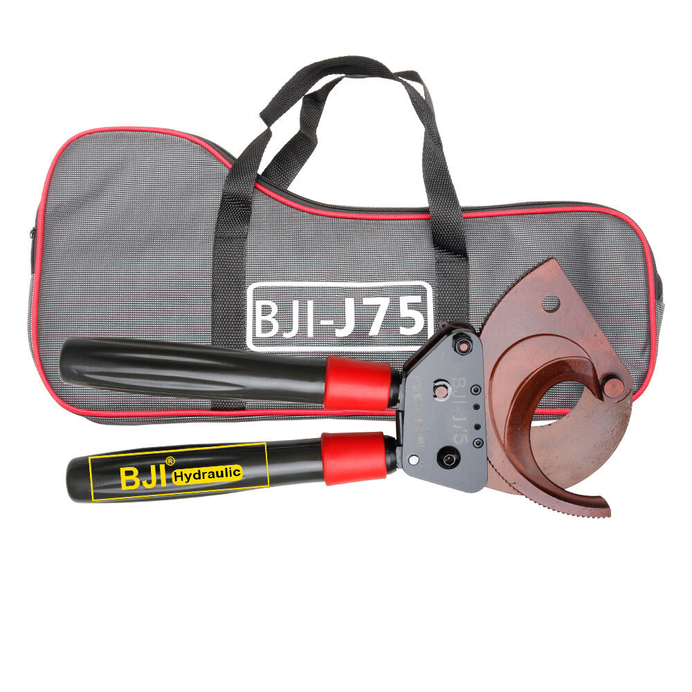 BJI-J75 Ratchet Cable Cutter CU-AL Armoured Cable 75mm;3X120 of Tel Cable