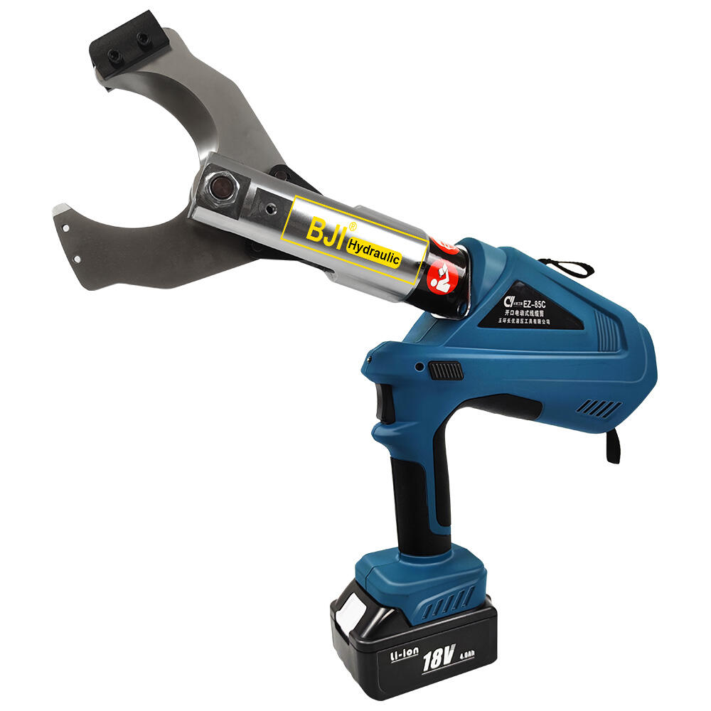 EZ-85C Heavy Duty 85mm Electric Cordless Cable Cutter Hydraulic Battery Cable Cutting Machine