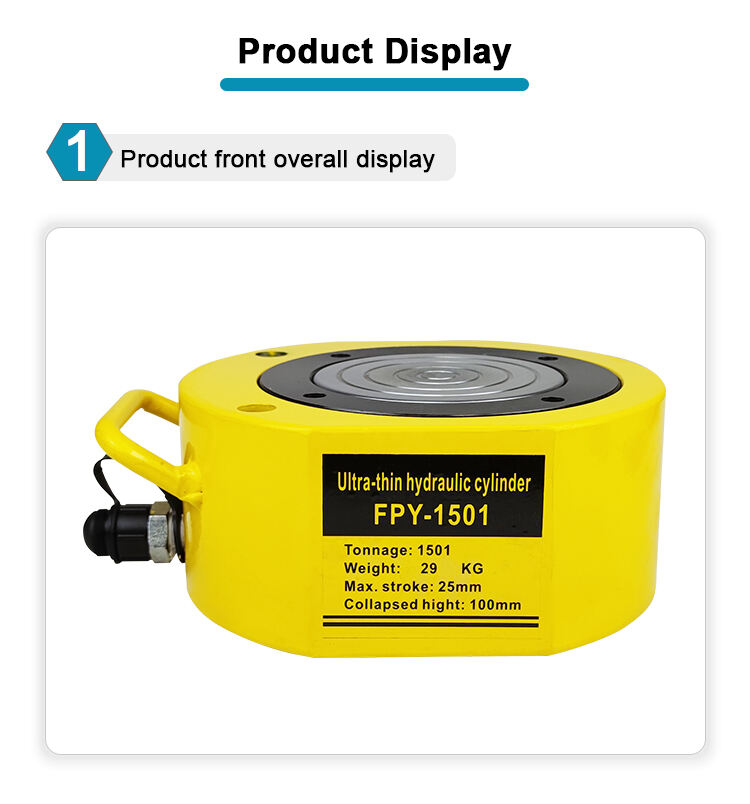 fpy 1501 150ton low height hydraulic jack cylinder-5