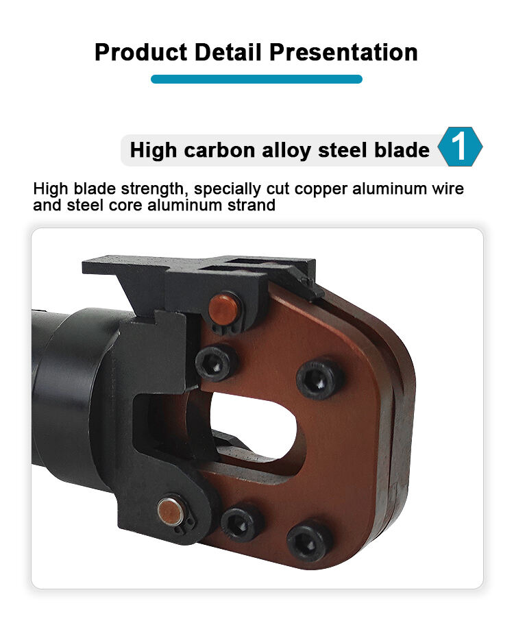 hydraulic steel wire rope cutter cable cutter acsr cutter cpc 20a-1