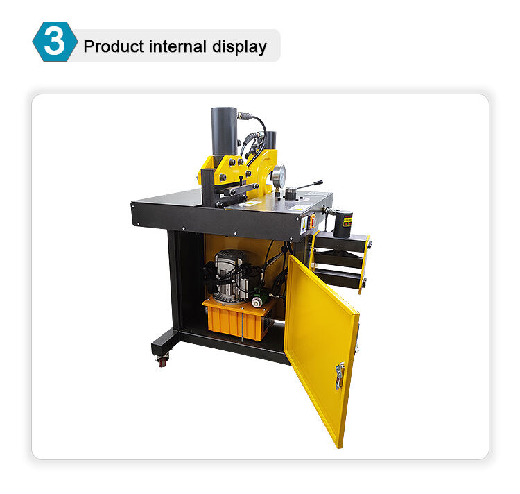 dhy 200 three in one hydraulic punching bending cutting busbar processing machine-6