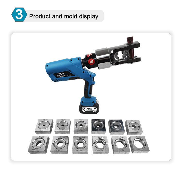 ez 630 18 tons electric battery crimping tool-6