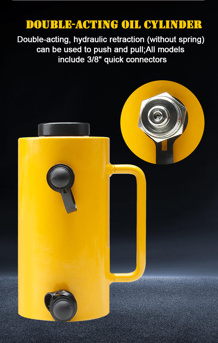 rch 20100d center hole hydraulic jack hollow ram hydraulic plunger cylinder-3