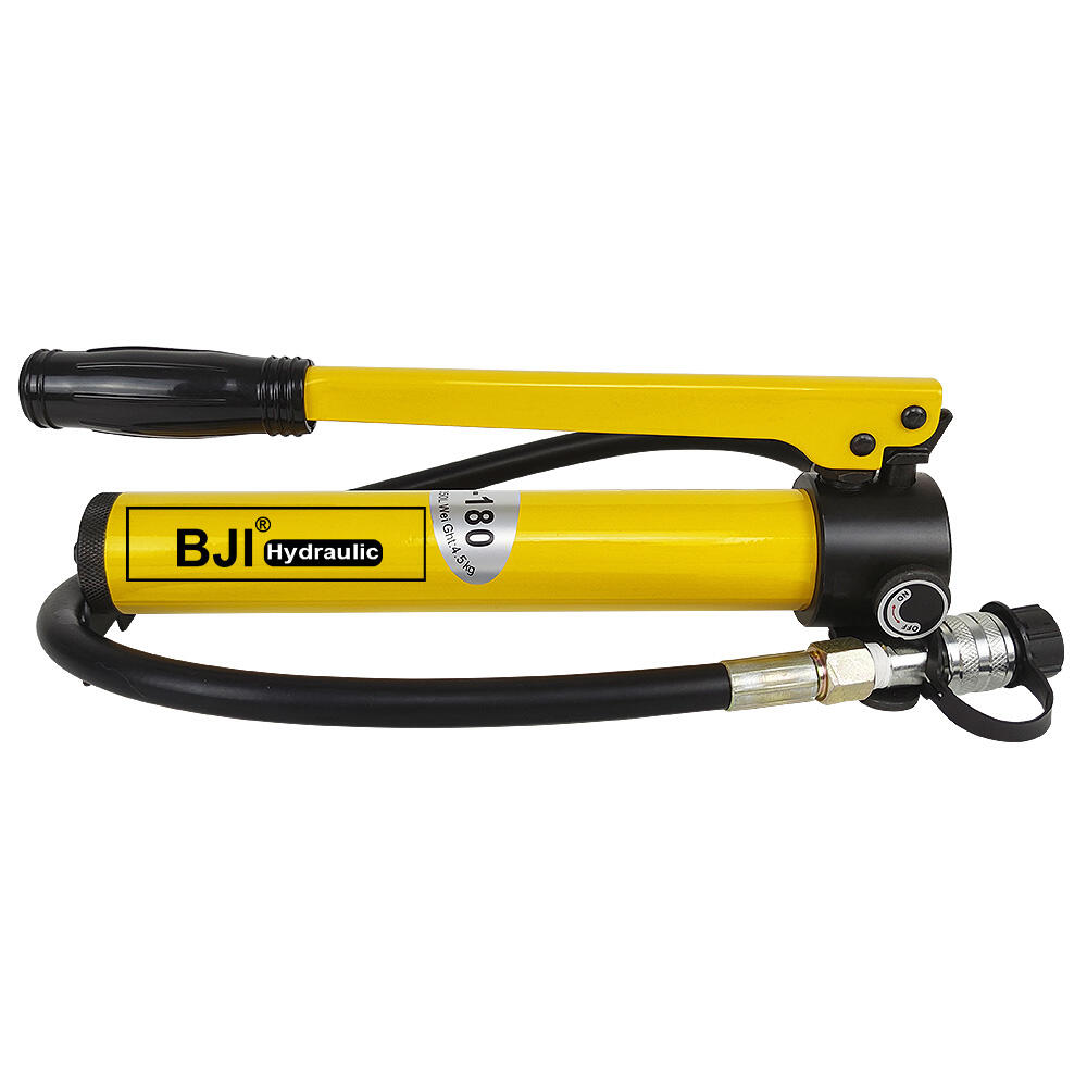Portable CP-180 Hydraulic Metal Manual Pump 700 Bar High Pressure Oil Pumps Food Water Processing Motor Power Supply Machining
