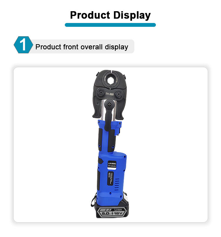 ls 300c 6t 300mm2 battery powered cable hydraulic crimping tool-4