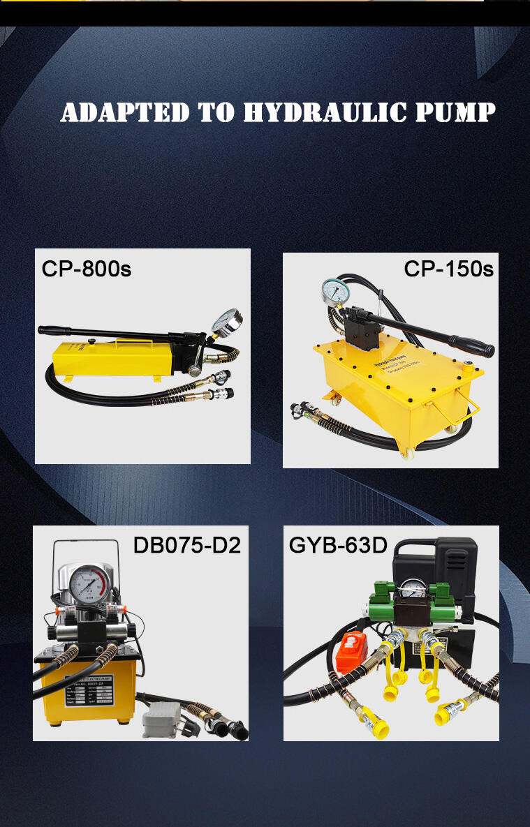 rch 20100d center hole hydraulic jack hollow ram hydraulic plunger cylinder-5
