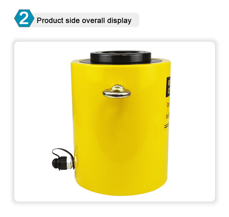 rch 10075 single acting hollow plunger design hydraulic stainless steel cylinder 100ton-6