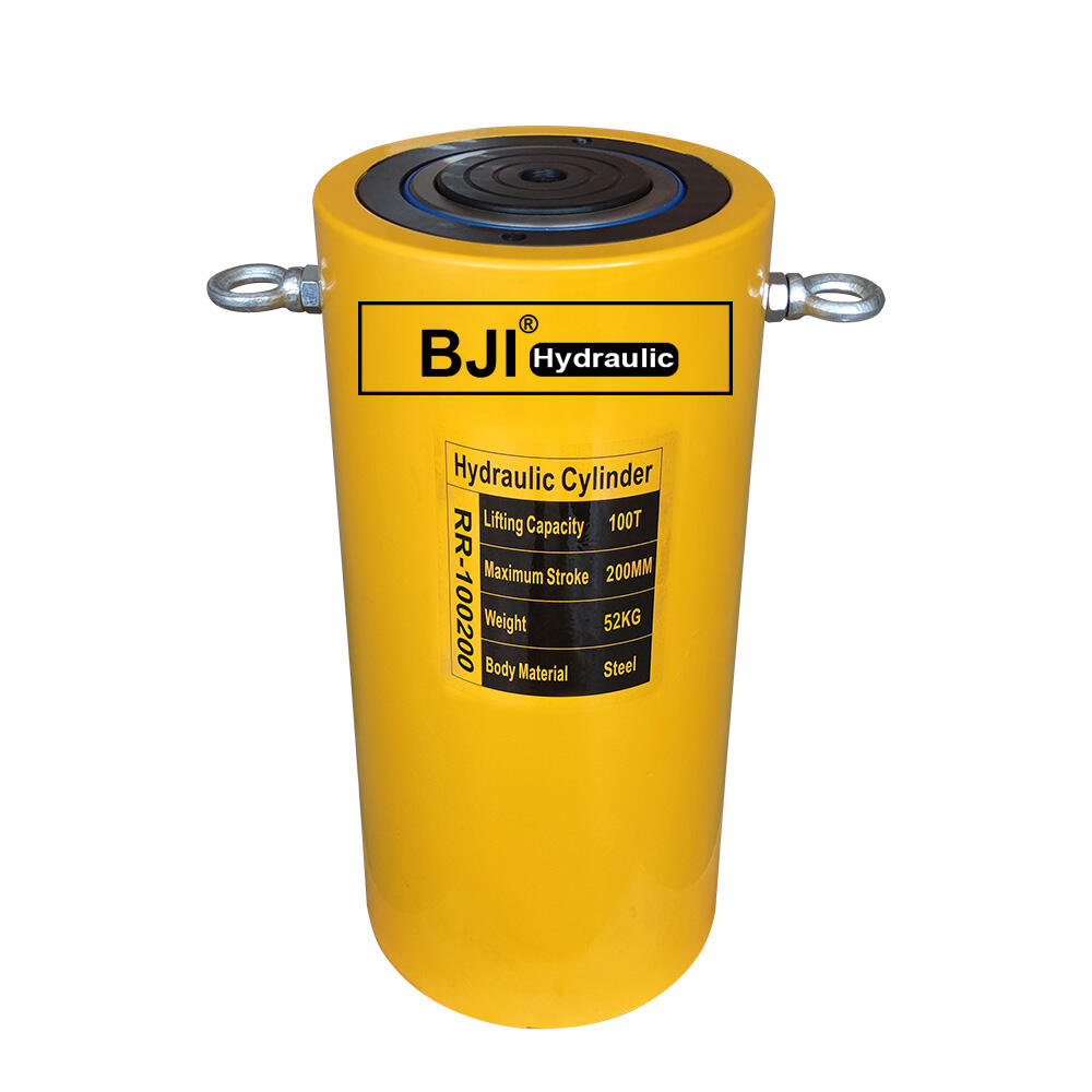 RR-100200 Dobbeltvirkende hydraulisk stempelcylinder med tovejsarbejde