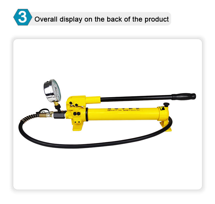 cp 700b 700 bar pressure manual hydraulic pump for processing and industrial applications oem support-6