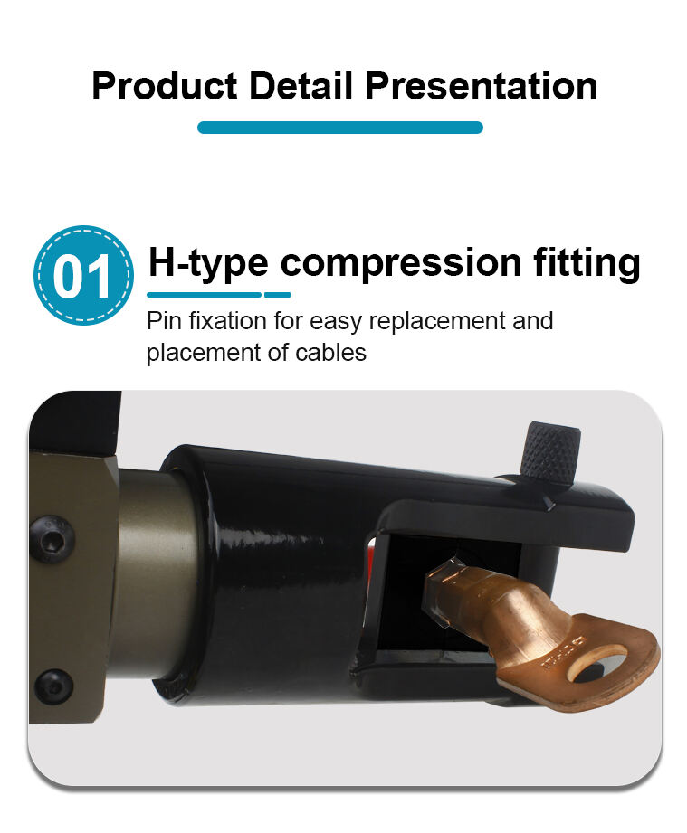 cm 300 rechargeable hydraulic clamp electro   hydraulic crimping tool-7