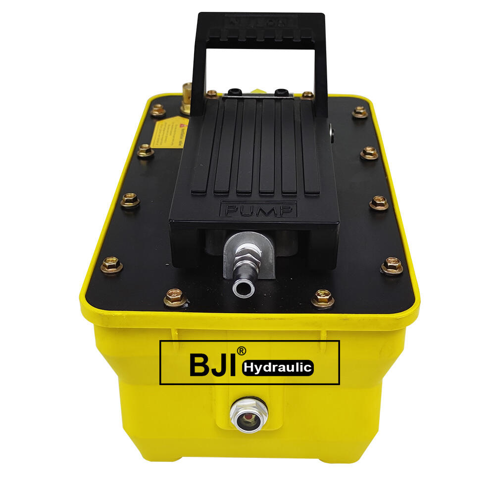BQ-DA2 Pneumatic Hydraulic Foot Pedal air Pump with 70 MPa Hydraulic Pressure for Single Acting Cylinder