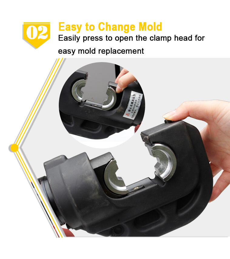 eb 400 brushless battery powered hydraulic cable crimping tool-11
