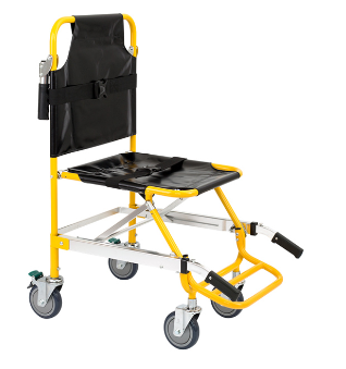 Portable Evacuation Chair designed for safe of people with disabilities