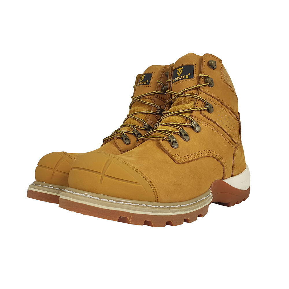 VITOSAFE rubber goodyear welted EVA rubber industrial zapatos de seguridad work safety boot