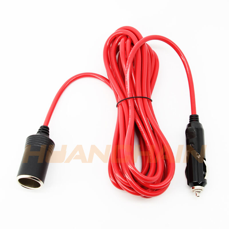 12V Car Cigarette Lighter Splitter, Single Socket Adapter with Safety Fuse for Vehicles, Auto Accessories