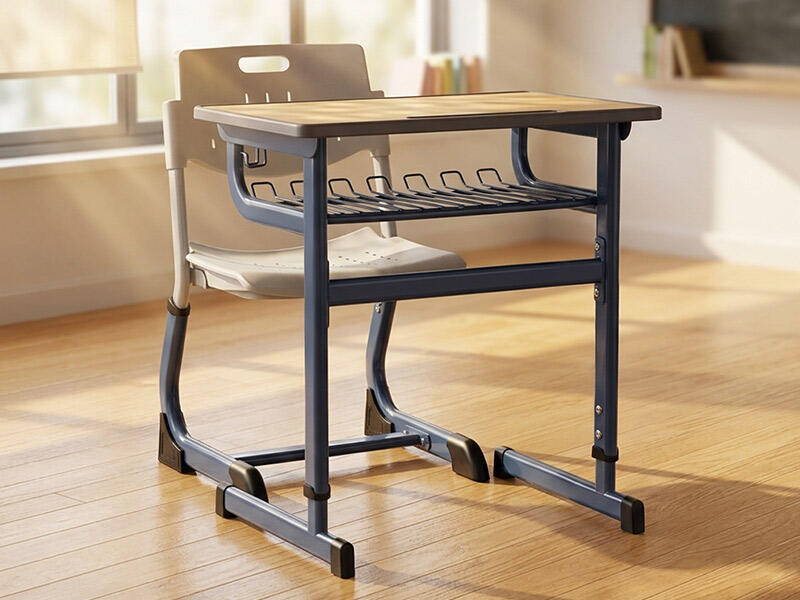 What is the ideal height for a student desk and chair set