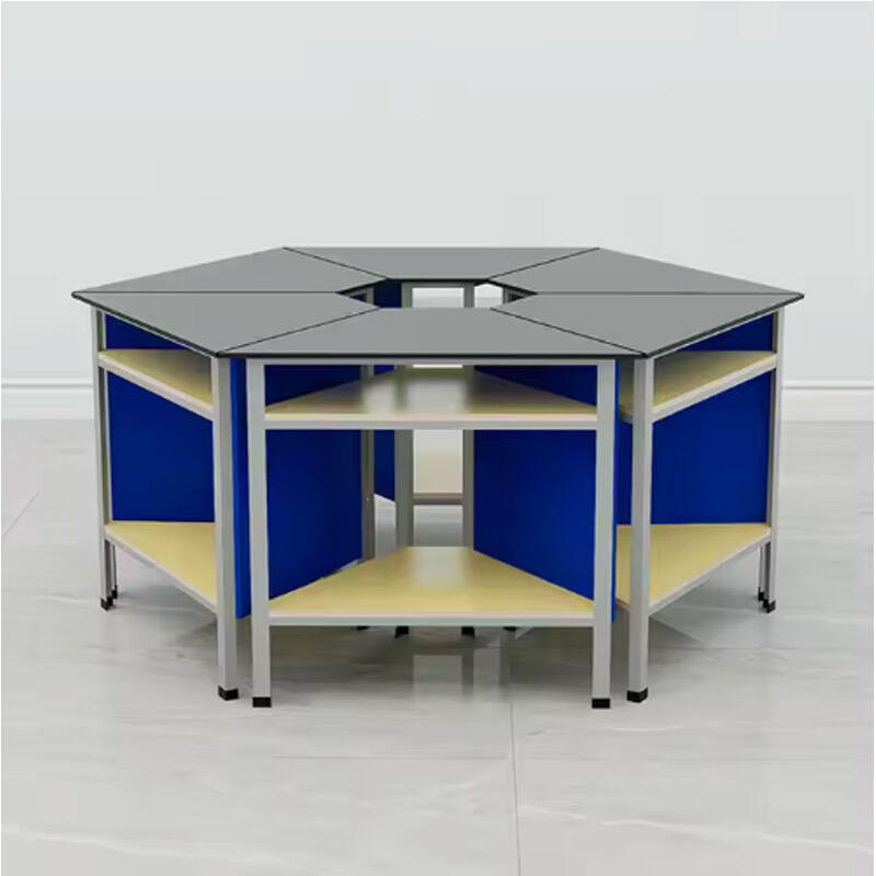 LA2-0006 Iron Dental Laboratory Table - Lab Furniture