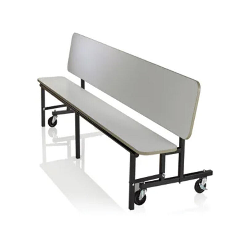 FT0033 School Canteen Auditorium Space Bench Table Set | Canteen Table ...