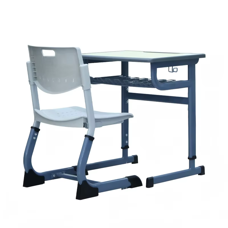 SS0286 Height Adjustable School Chairs and Table factory