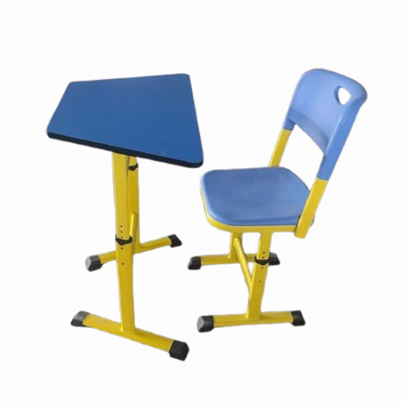 SS0276 Conjunto de Escrivaninha e Cadeira para Estudante com Altura Ajustável