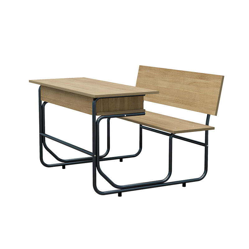 SS0027 School Bench Desk Chair Set